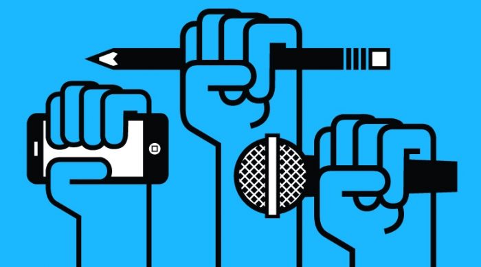 Read more about the article <span style="color: #3DB7CF">April 17, 2017: Is Freedom of the Press Under Siege?