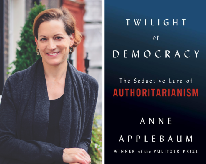 Read more about the article <span style="color: #3DB7CF">July 28, 2020: Anne Applebaum & David Frum – Now on YouTube