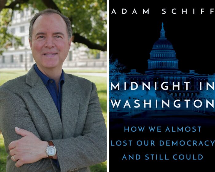 Read more about the article <span style="color: #3DB7CF">October 17, 2021: Congressman Adam Schiff with Jamie Lee Curtis – Now on YouTube