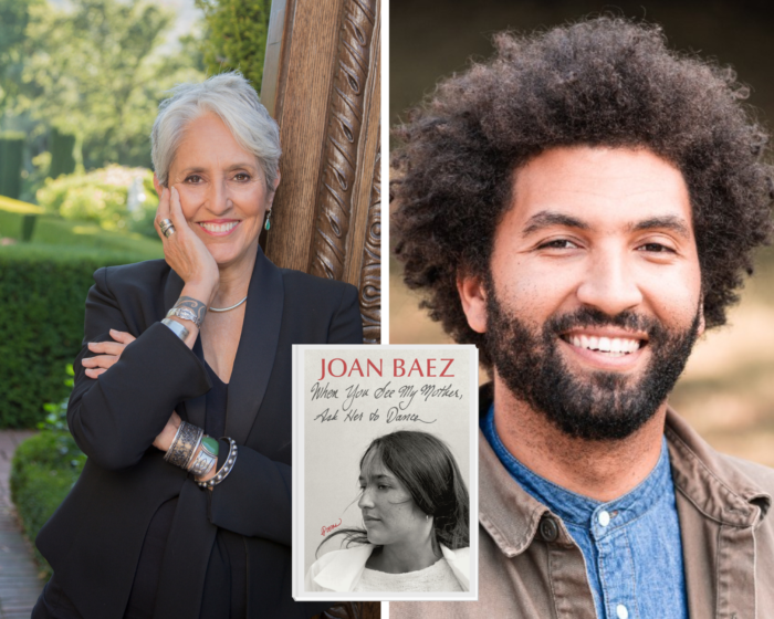 Read more about the article <center><span style="color: #3DB7CF">Thursday, May 16, 2024: Joan Baez and Justin Richmond – Sold Out – Now on YouTube</span></center>