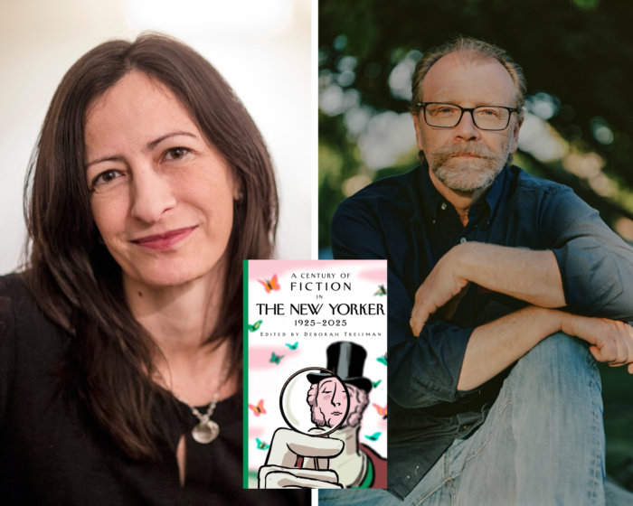 Read more about the article <center><span style="color: #3DB7CF">May 16, 2025: Deborah Treisman and George Saunders with Actors Richard Kind, Jon Cryer, and Kerry O’Malley | Sold Out – Now on YouTube</span></center>