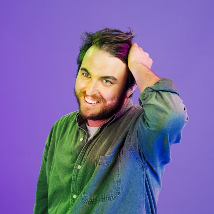 A color photo portrait of Nick Fountain.