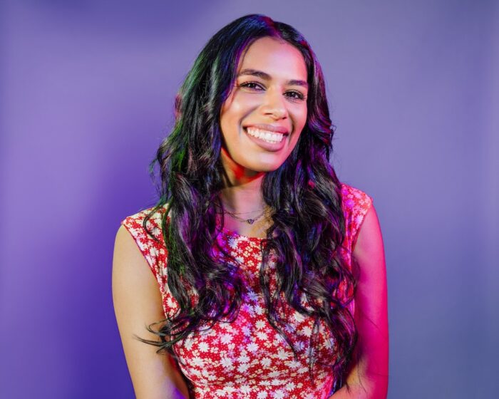 A color photo portrait of Sarah Gonzalez.