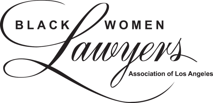 Black Women Lawyers Logo, which is a mix of sans serif and script fonts